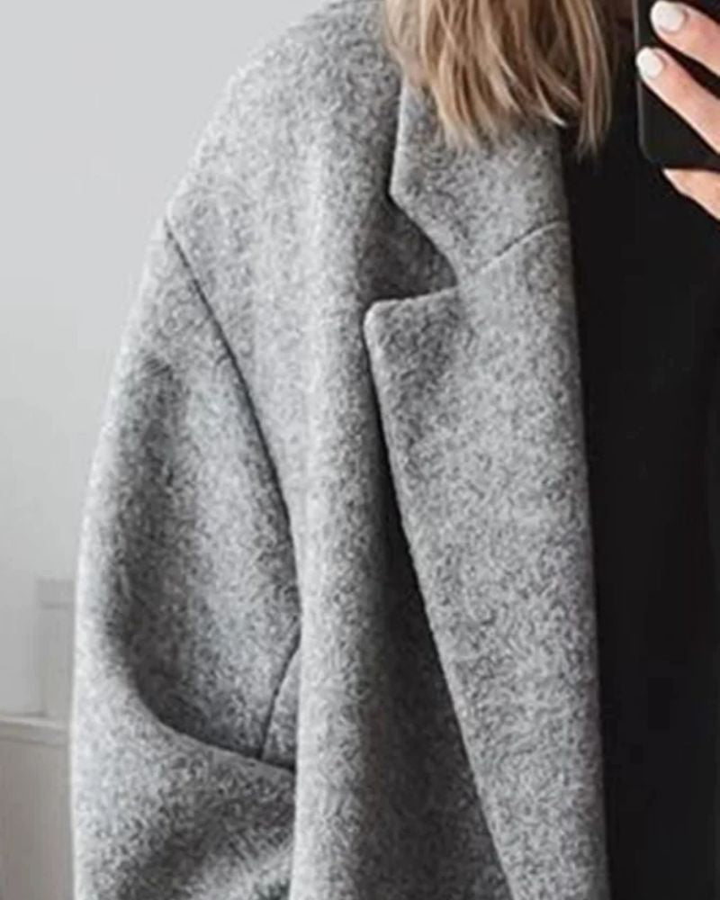 GABRIELA - Cosy long coat