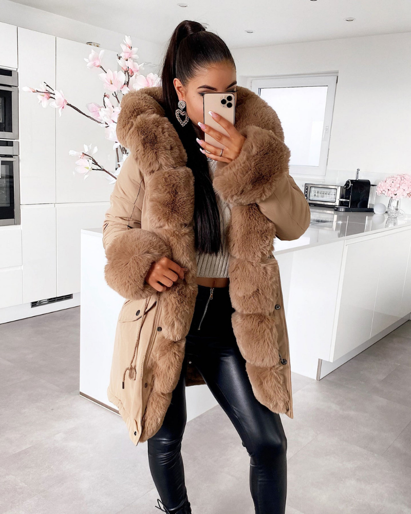 LEROINA  - FUR GLAMOR JACKET