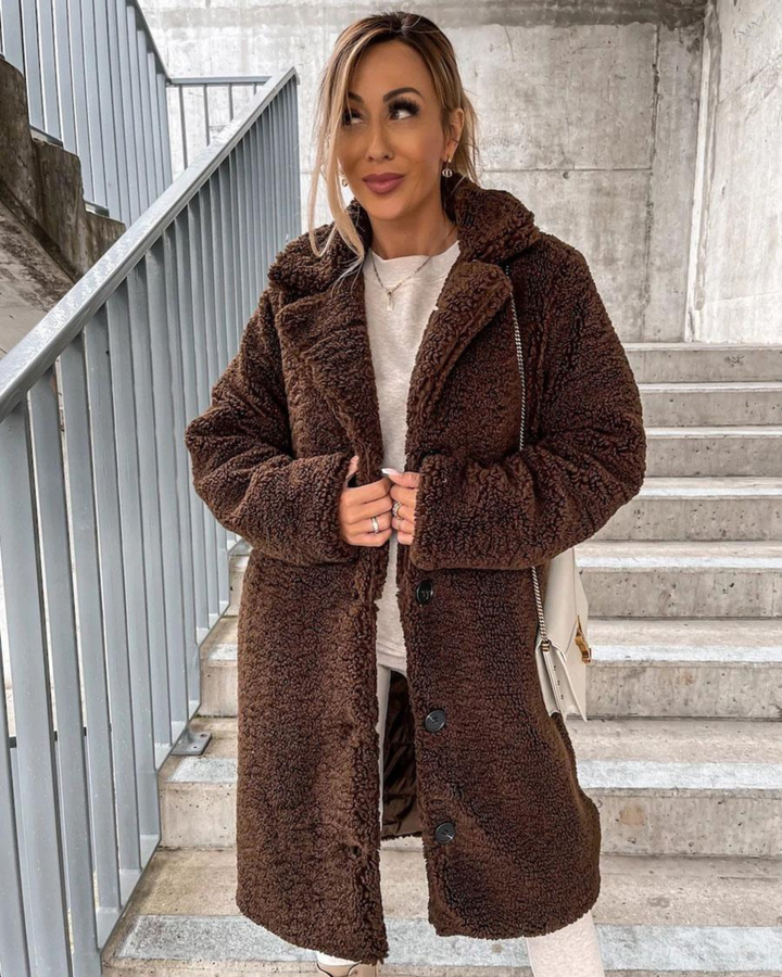 AROA - SUPREME SOFT TEDDY COAT