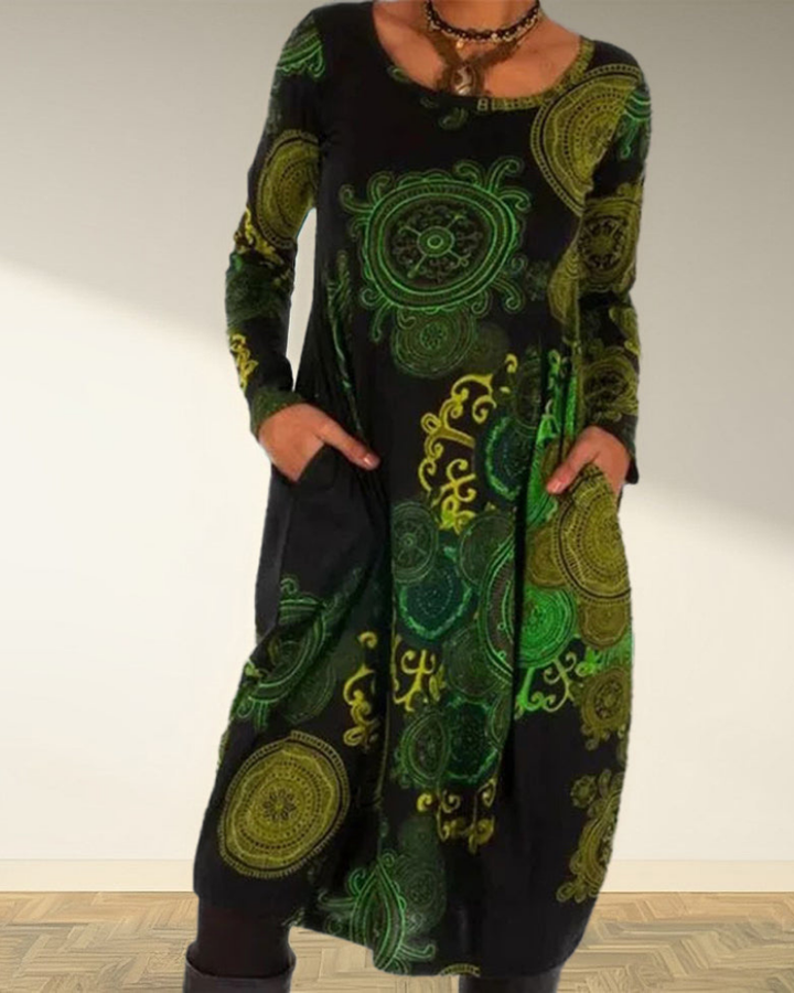 SOEIL - UNIQUE BOHEMIAN-INSPIRED WINTER DRESS