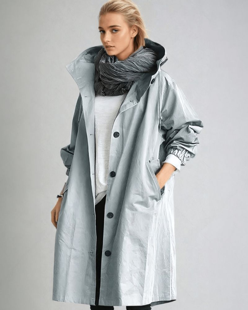 SELIAS - Water Repellent Trench Coat