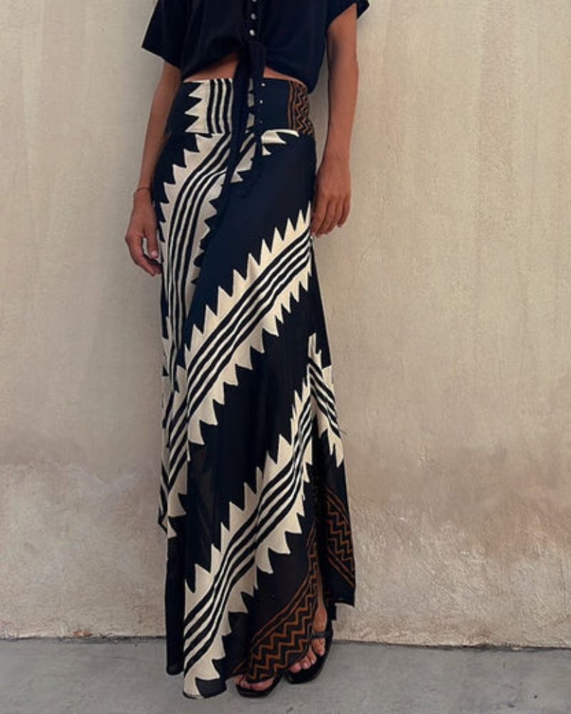 TUNA - LONG BOHO SKIRT