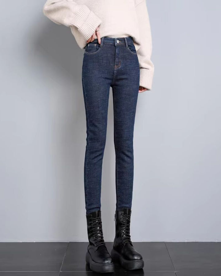 CLARIA - Fleece-lined jeans