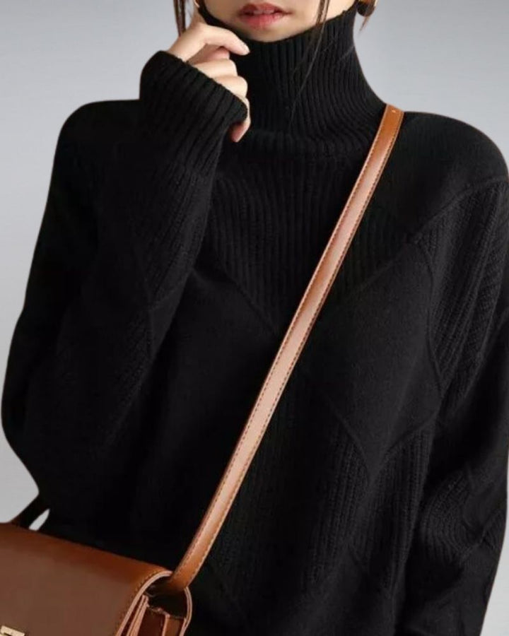 ADELIA -Chic Turtleneck Jumper