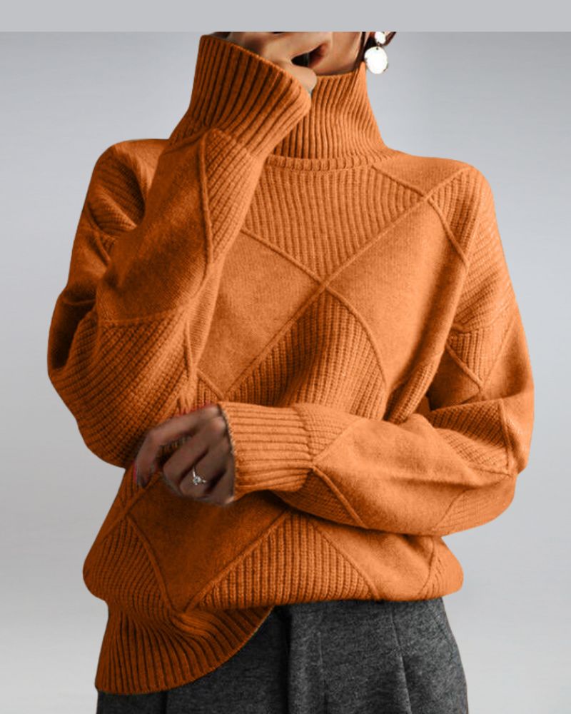 ADELIA -Chic Turtleneck Jumper