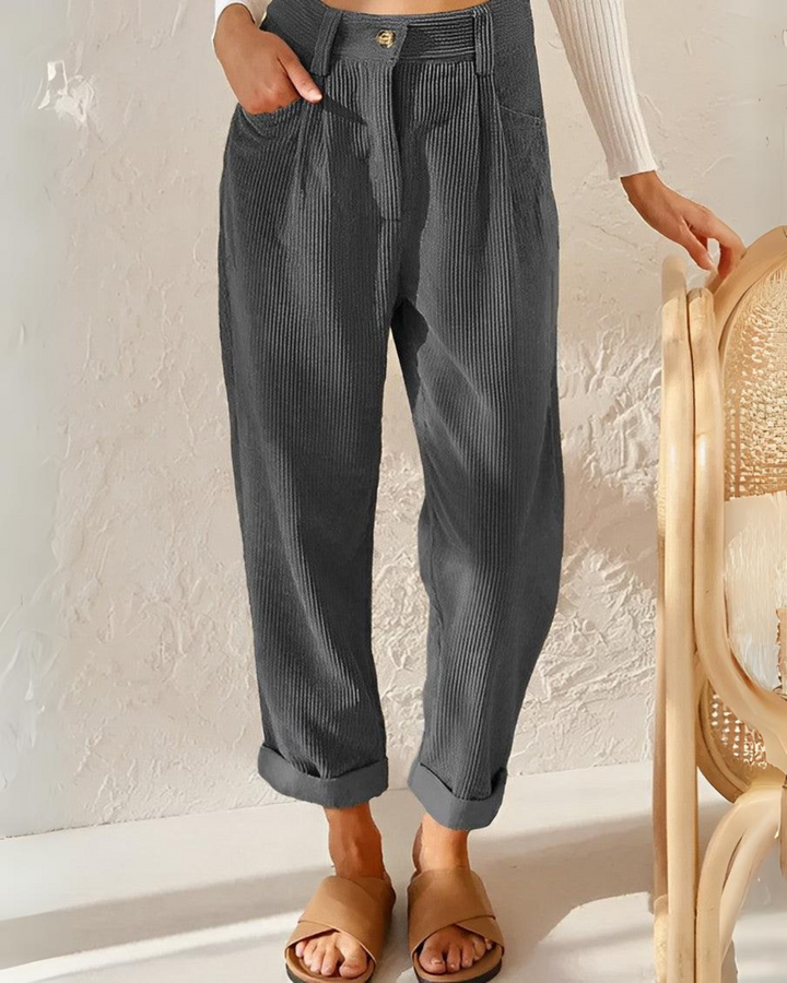 JENA - Stylish corduroy trousers