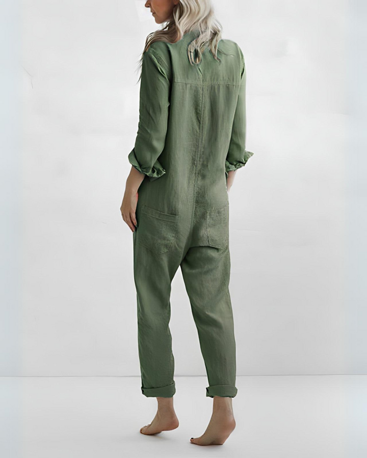 JOYA - COMFY LONG-SLEEVED JUMPSUIT