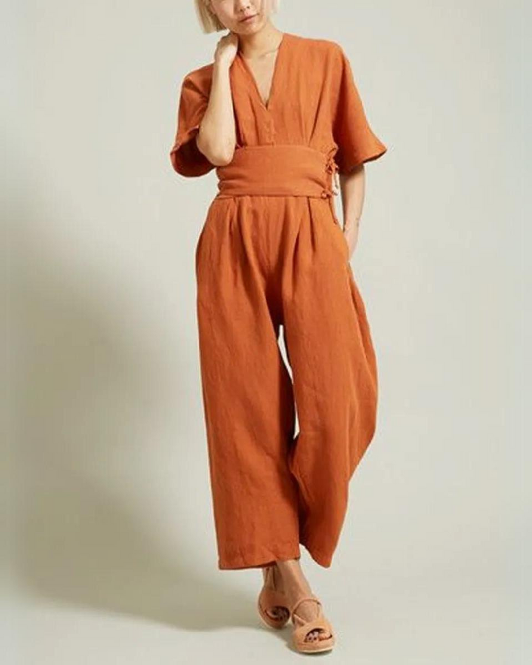 NILO - COTTON SUMMER JUMPSUIT