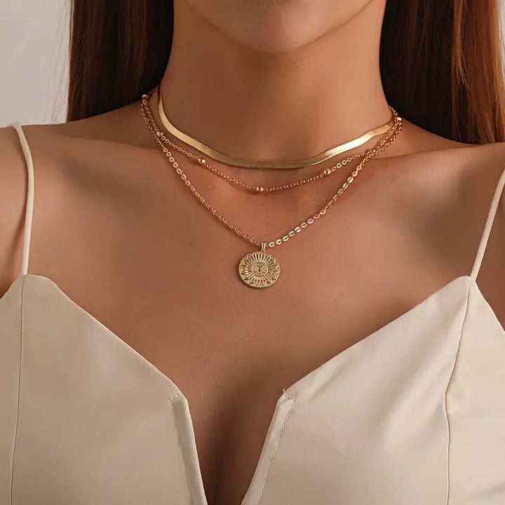 LIMA - Layered Necklace set