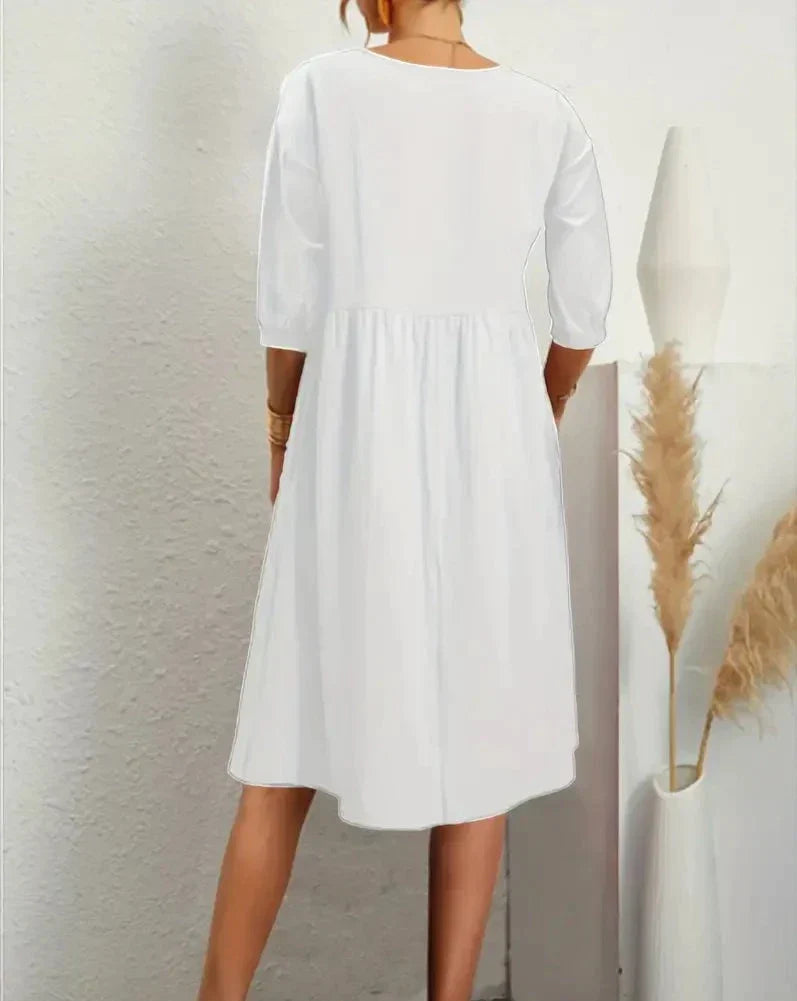 Sian - 3/4 Sleeve Spring Dress