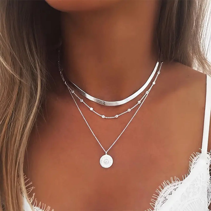 LIMA - Layered Necklace set